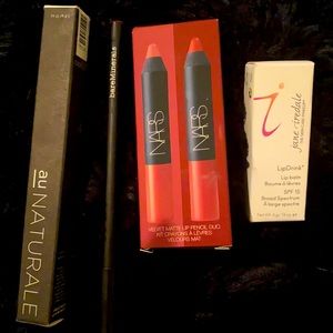 NIB NARS, BareMinerals, At Naturale- 4 lip product